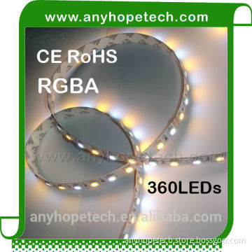 New products high bright smd5050 rgba 2400k multicolor led strip light